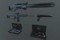 Sci-Fi Gun Pack Vol.1